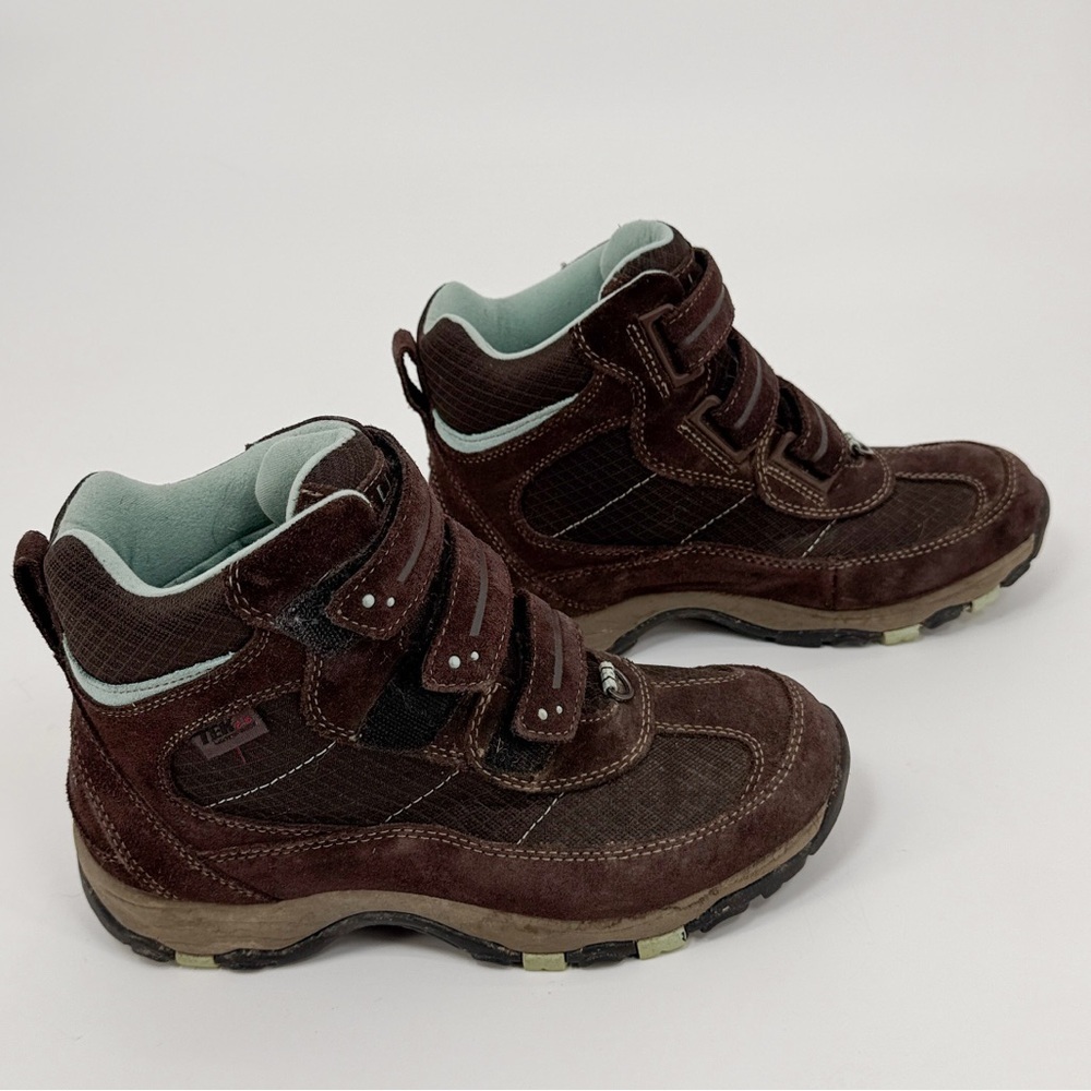 LL Bean Womens Winter Boots Suede Leather Brown Insulated 7.5W Gorpcore Normcore